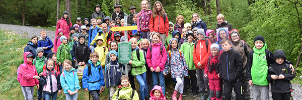 Jäger in der Schule in Tirol: Wild Österreich informiert