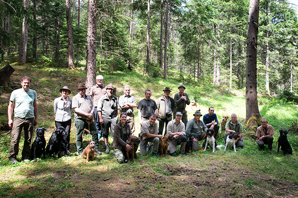 Gruppenbild: TJV Akademie für Jagd und Natur, Wild Österreich informiert