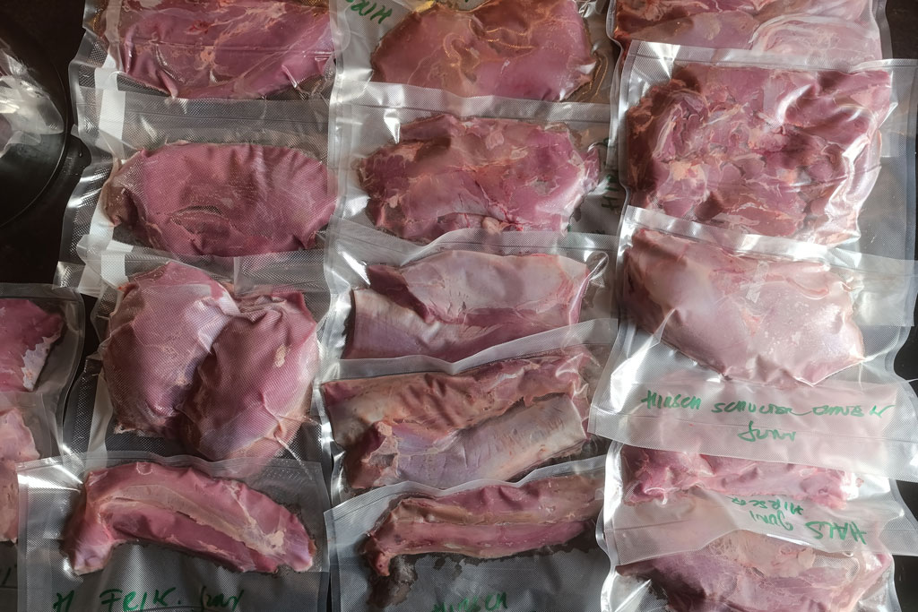 Wildfleisch vakuumieren und richtig einfrieren: WILD ÖSTERREICH informiert